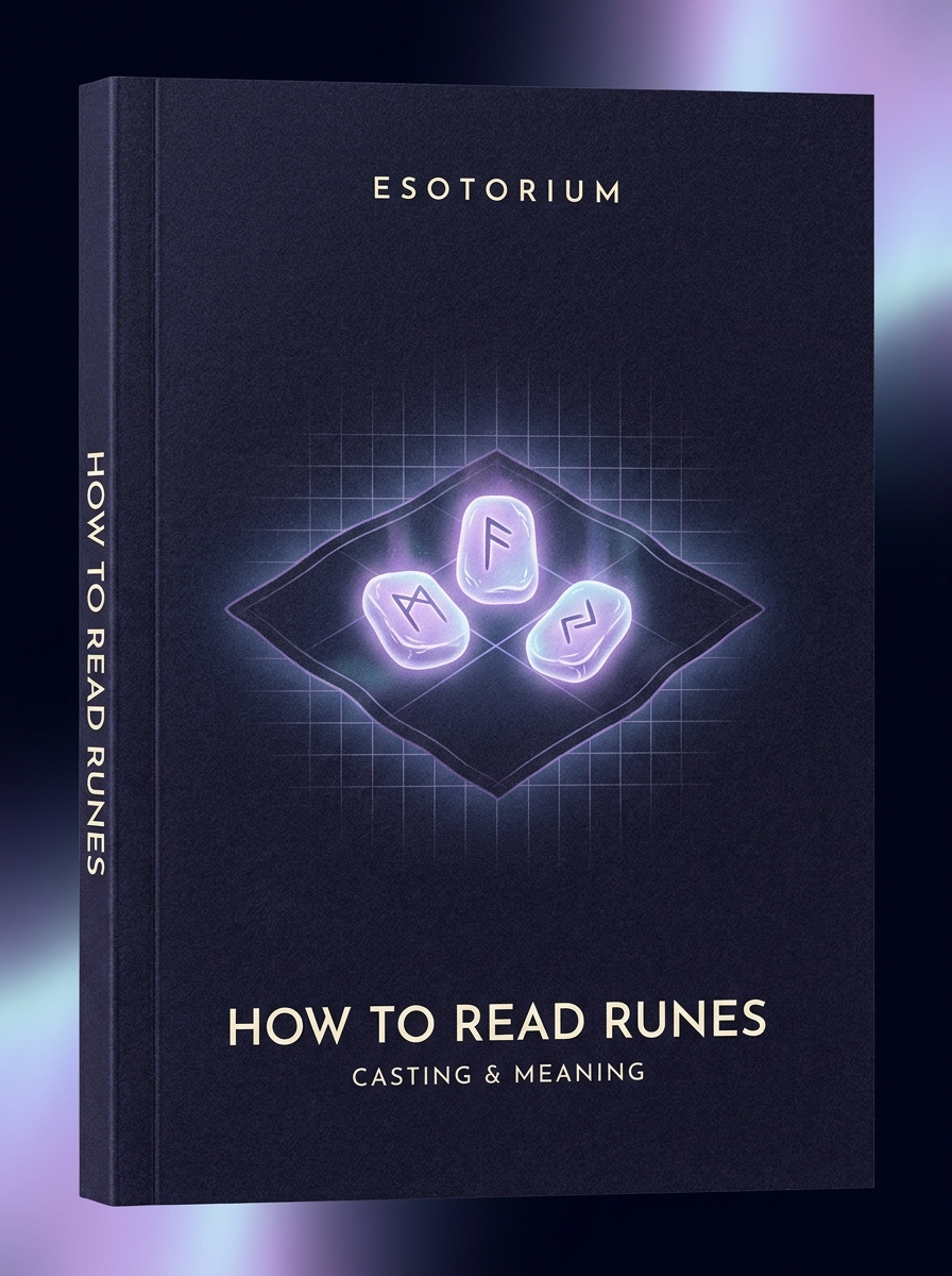 How to Read Runes — Casting & Spreads — Esotorium cover v4