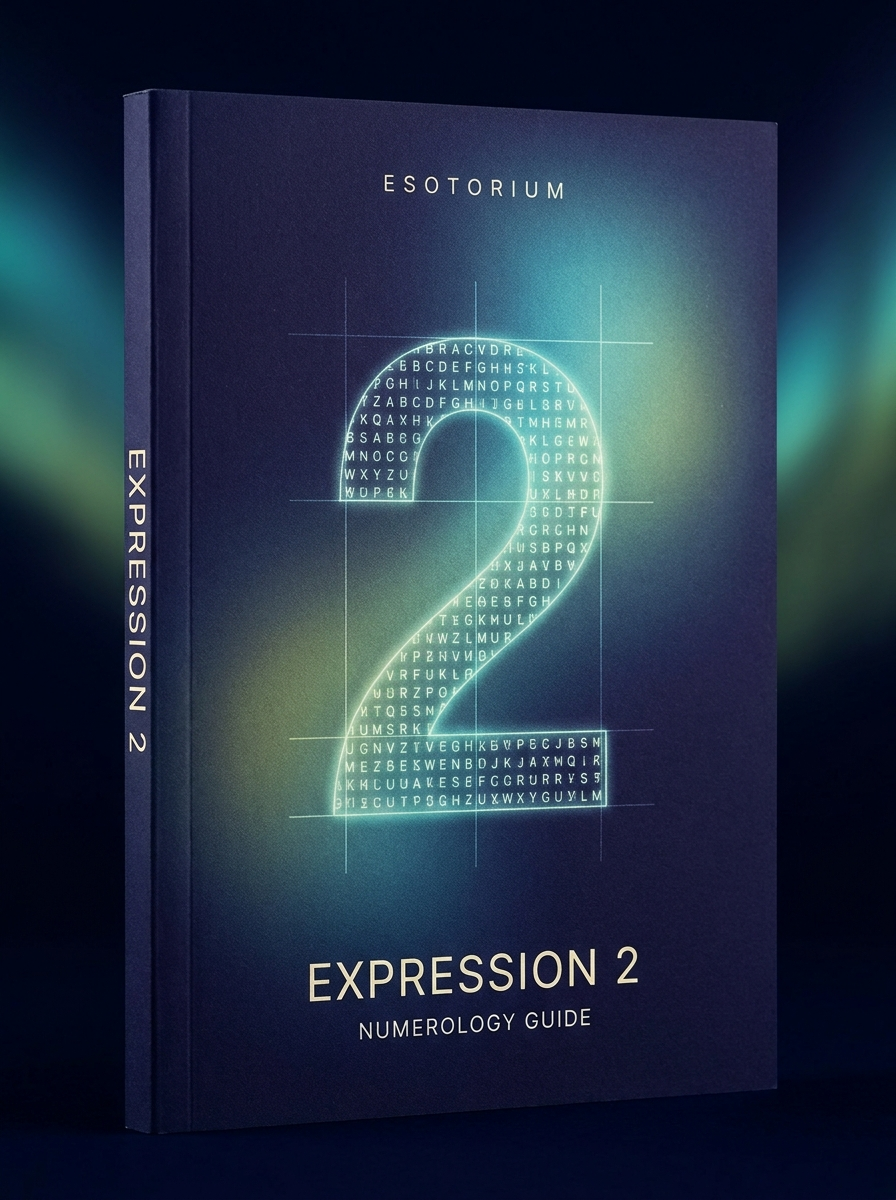 Expression Number 2 — Meaning & Talents — Esotorium cover v4