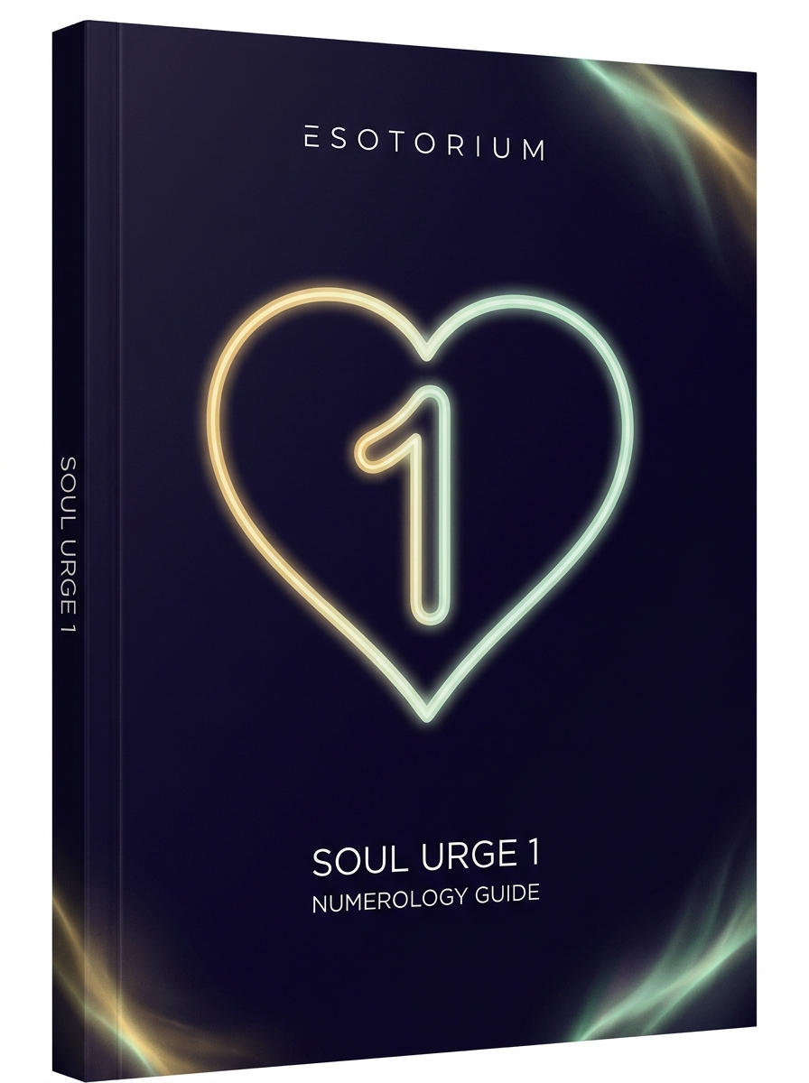 Soul Urge Number 1 — Your Heart's Desire — Esotorium cover v4