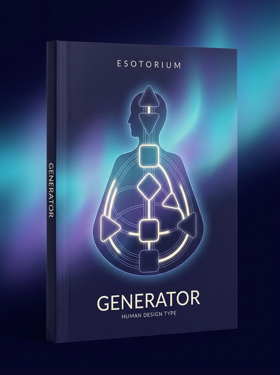 The Generator — Human Design Type Guide — Esotorium cover v4