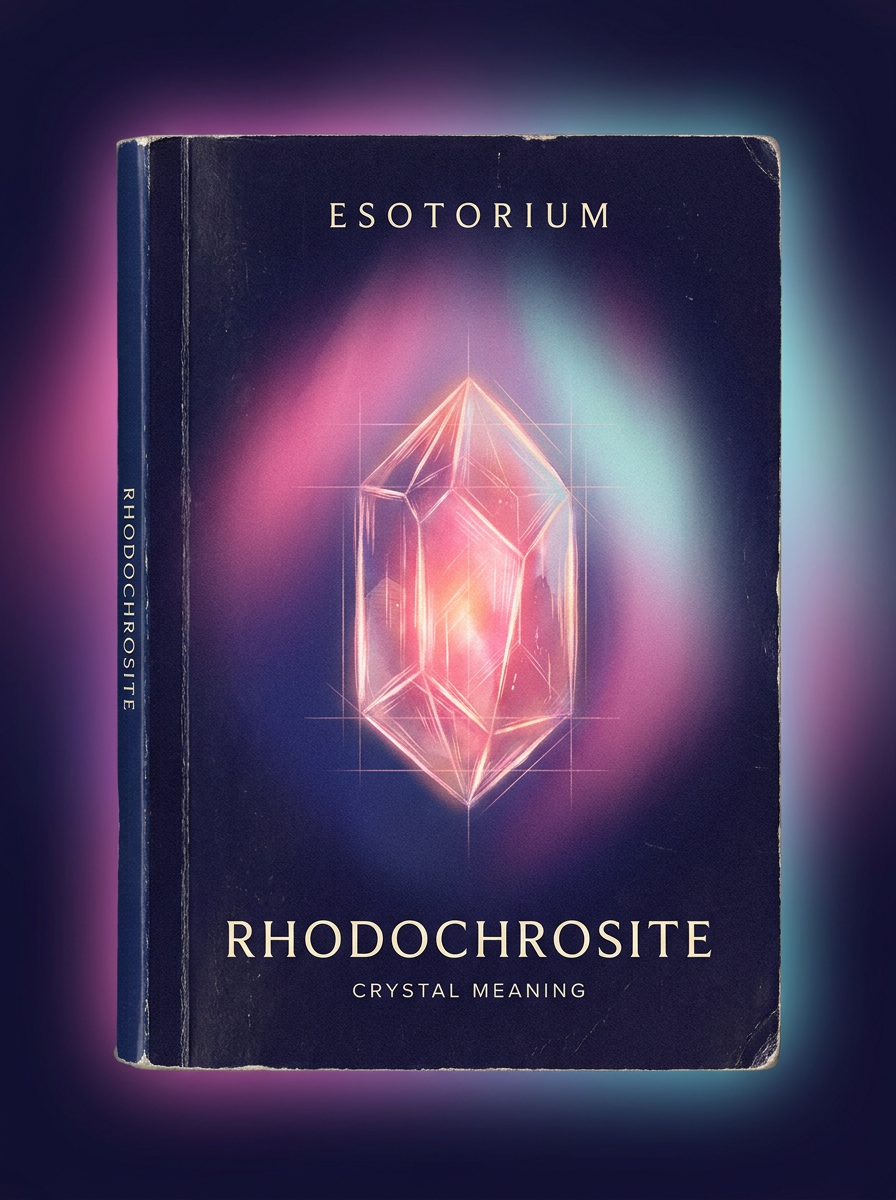 Rhodochrosite — Meaning, Uses & Healing Properties — Esotorium cover v4