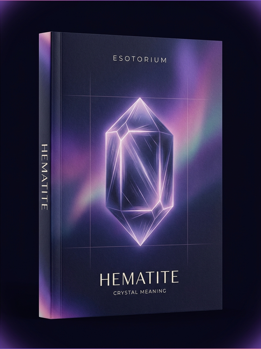 Hematite — Meaning, Uses & Healing Properties — Esotorium cover v4