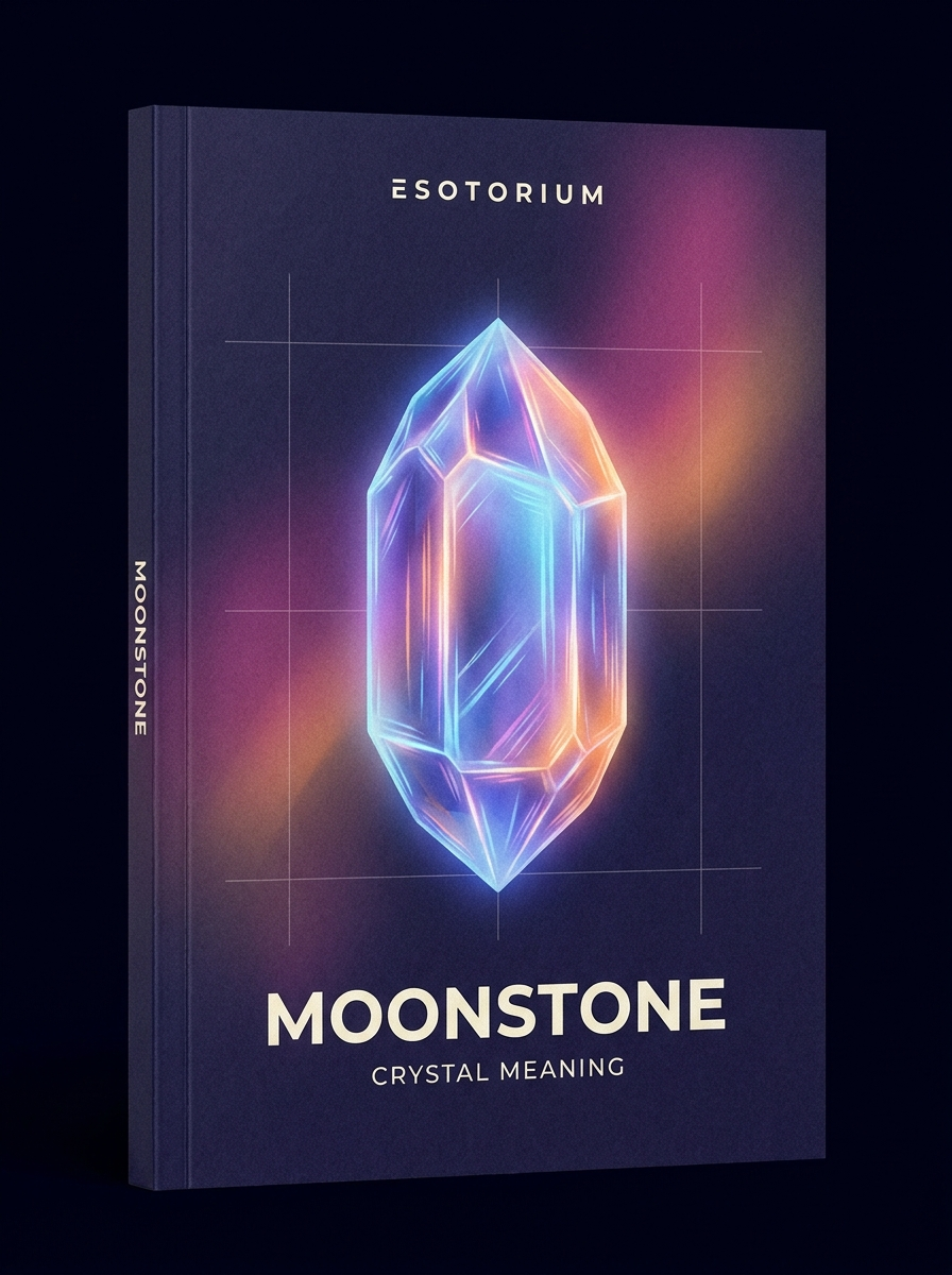 Moonstone — Meaning, Uses & Healing Properties — Esotorium cover v4