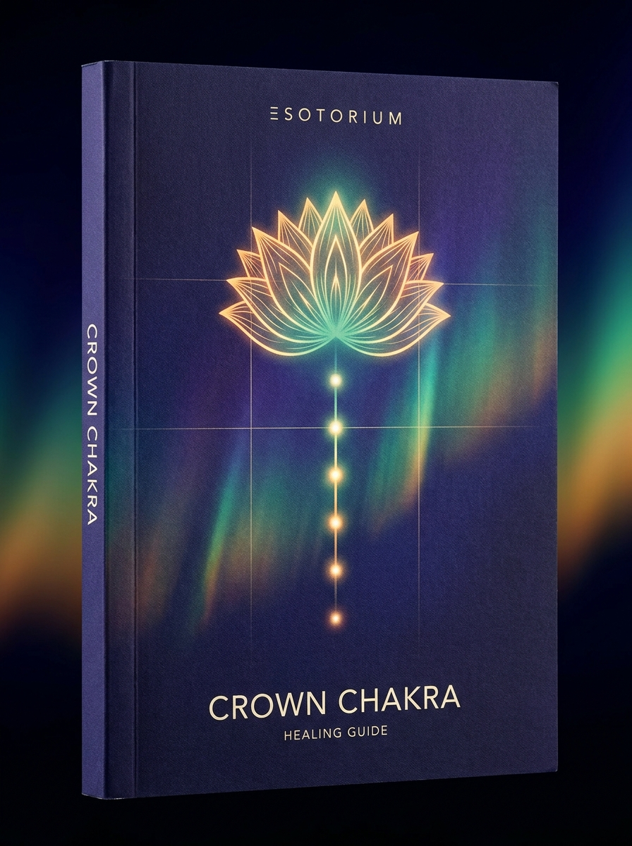 Crown Chakra — Healing & Balancing Guide — Esotorium cover v4