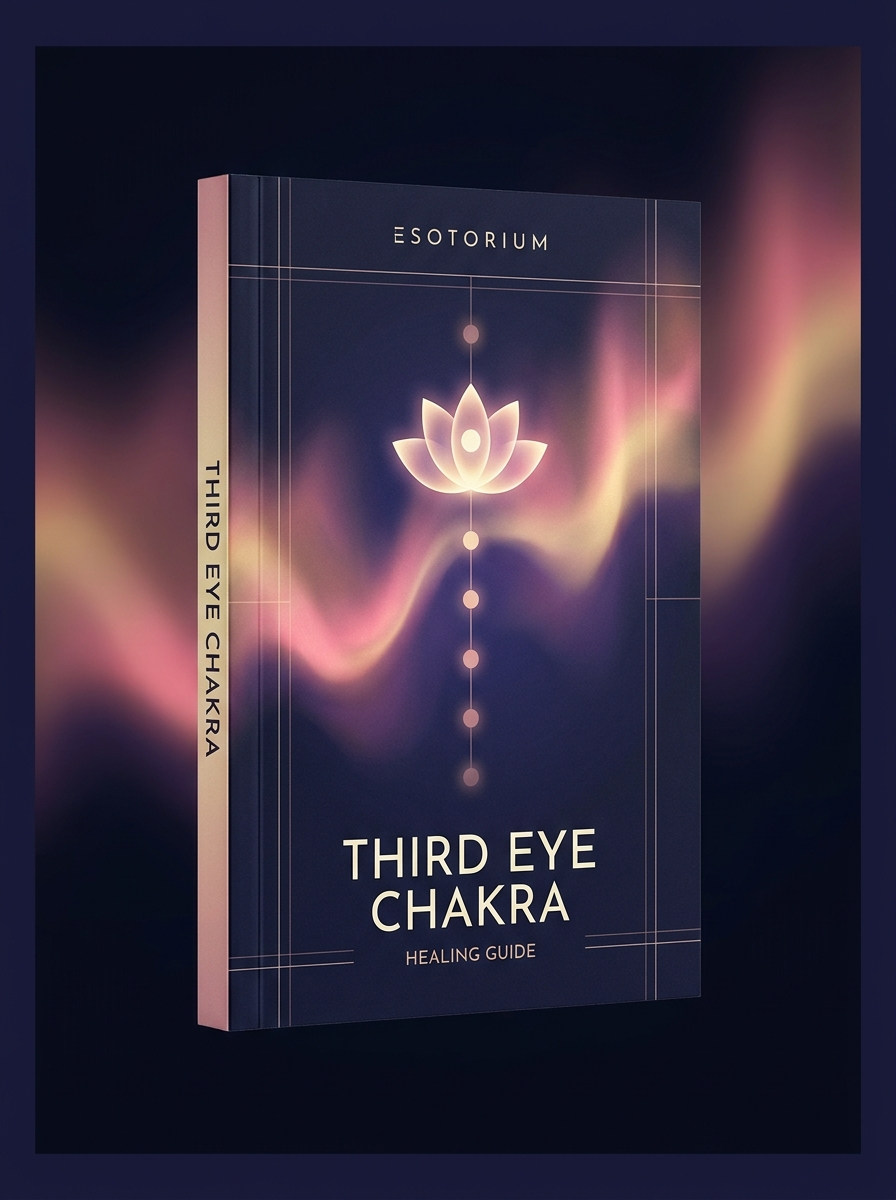 Third Eye Chakra — Healing & Balancing Guide — Esotorium cover v4