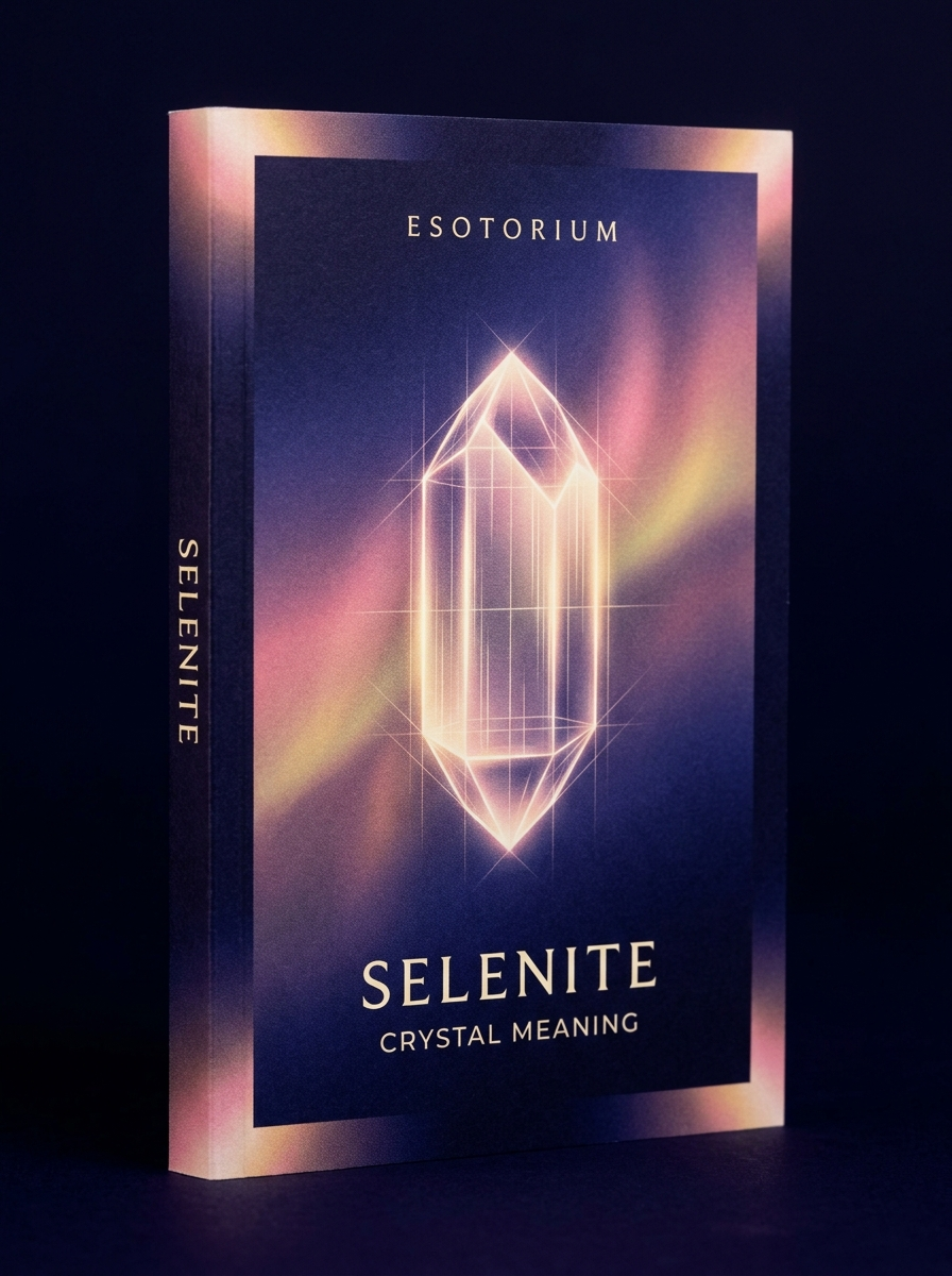 Selenite — Meaning, Uses & Healing Properties — Esotorium cover v4