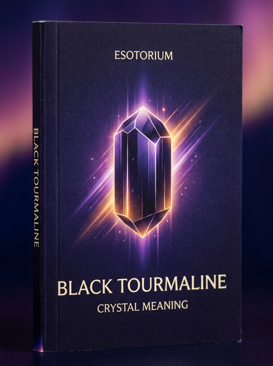 Black Tourmaline — Meaning, Uses & Healing Properties — Esotorium cover v4