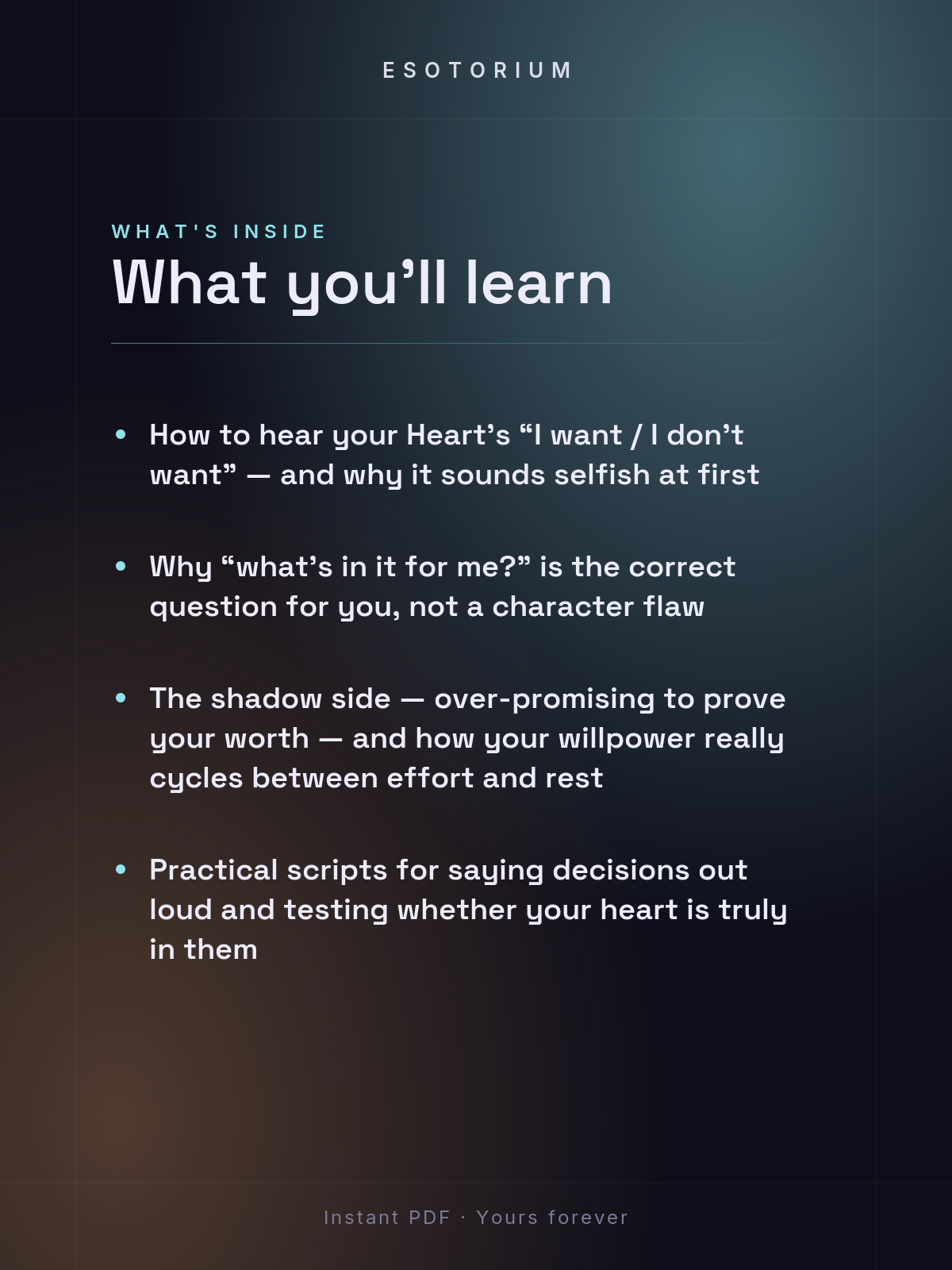 Ego Authority — How to Make Decisions — what you'll learn