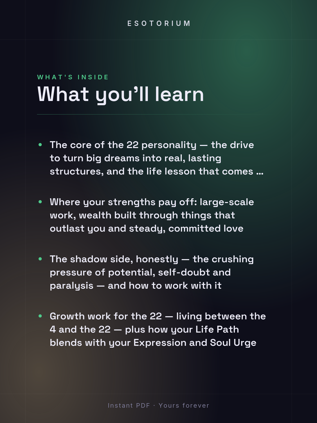 Life Path Number 22 — Full Meaning Guide — what you'll learn