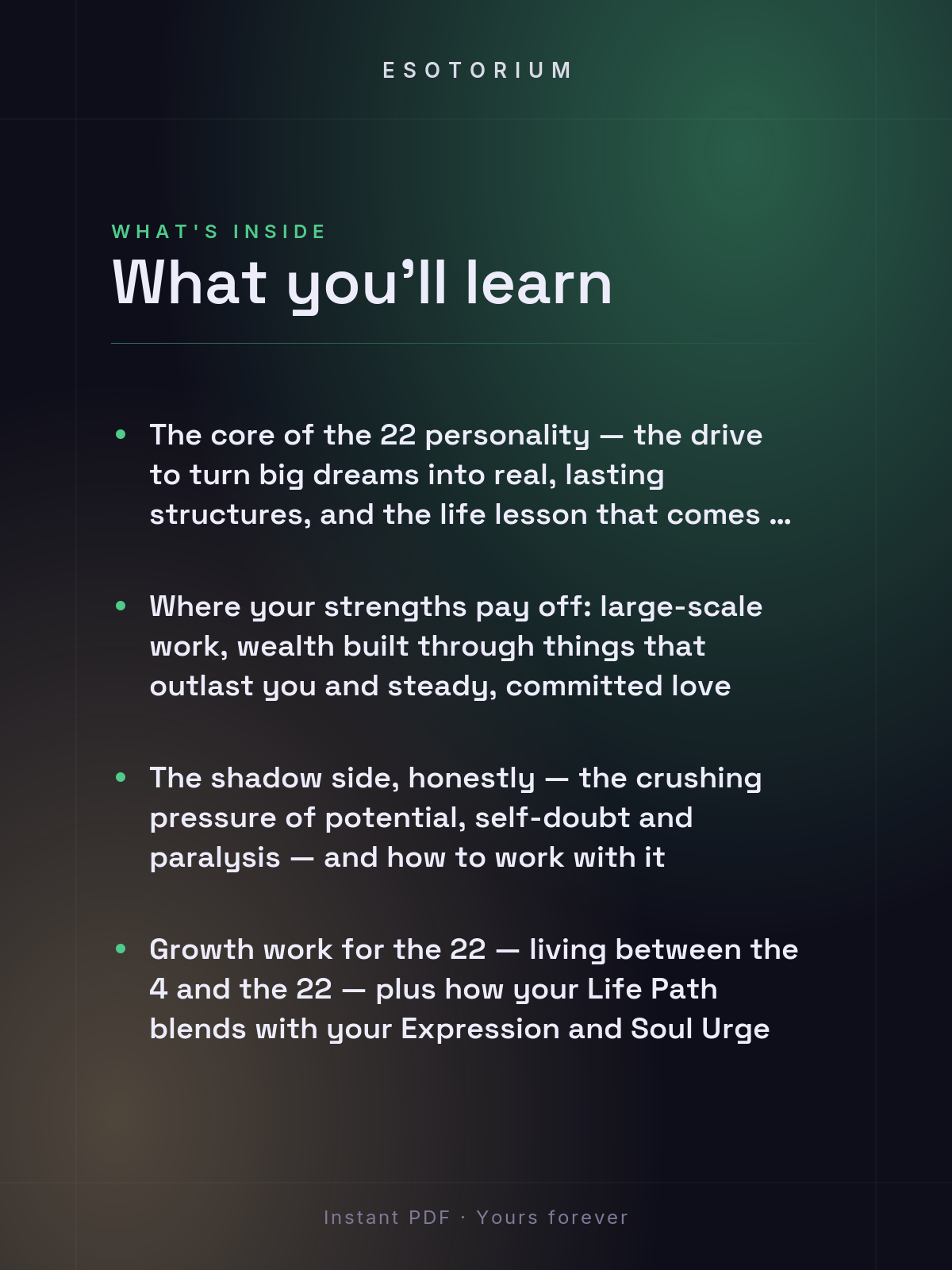 Life Path Number 22 — Full Meaning Guide — what you'll learn