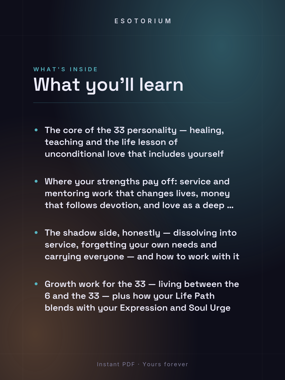 Life Path Number 33 — Full Meaning Guide — what you'll learn
