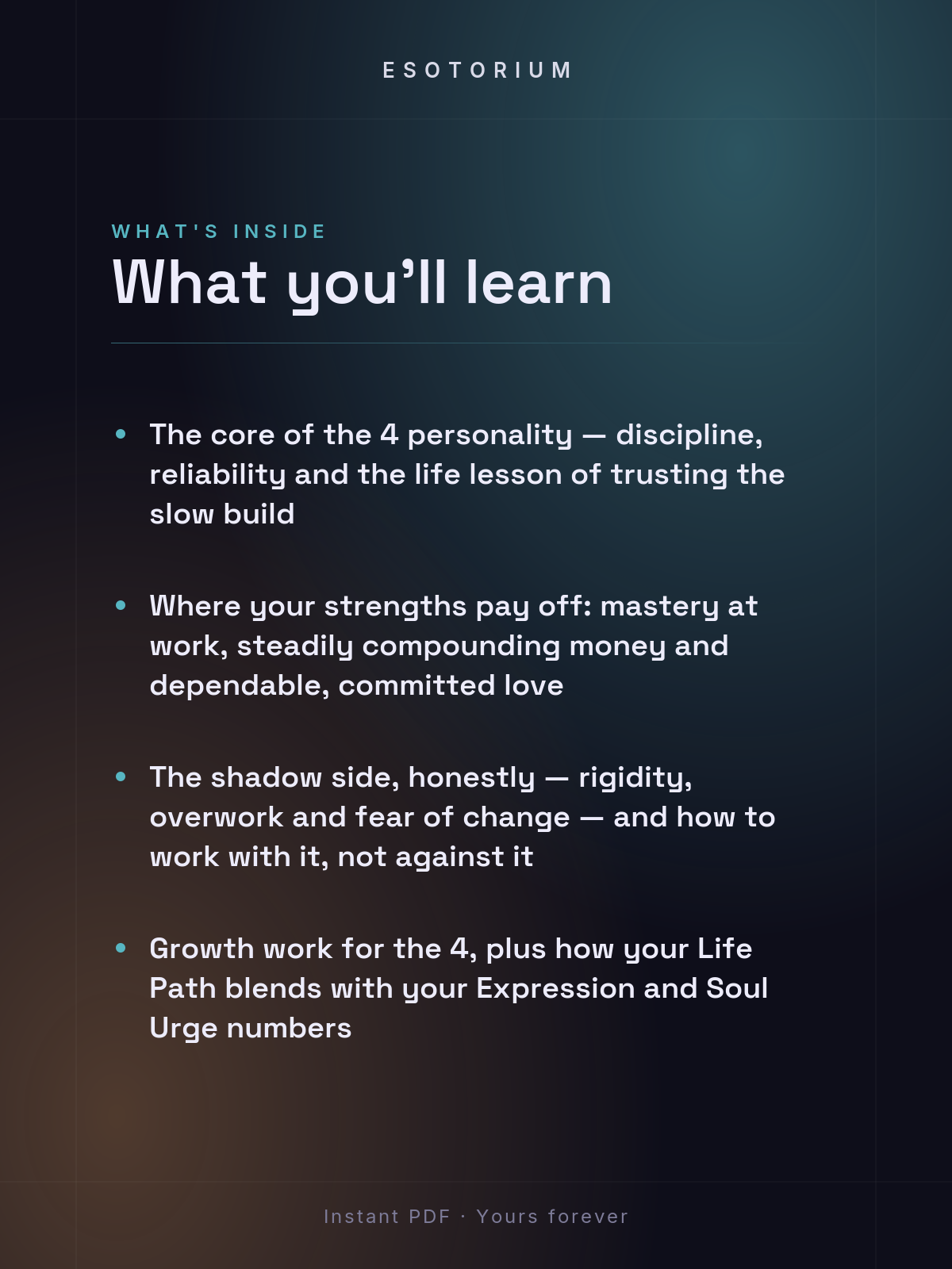 Life Path Number 4 — Full Meaning Guide — what you'll learn