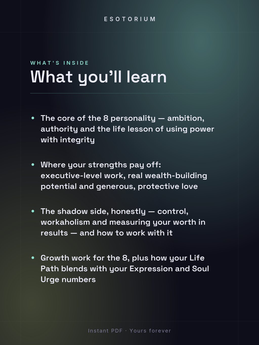 Life Path Number 8 — Full Meaning Guide — what you'll learn