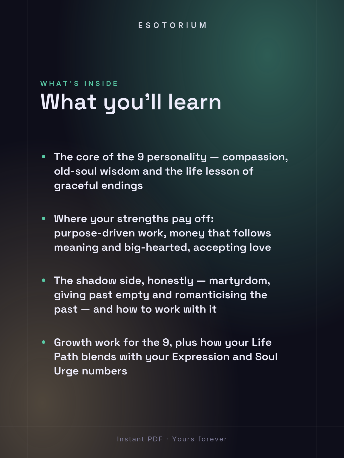 Life Path Number 9 — Full Meaning Guide — what you'll learn