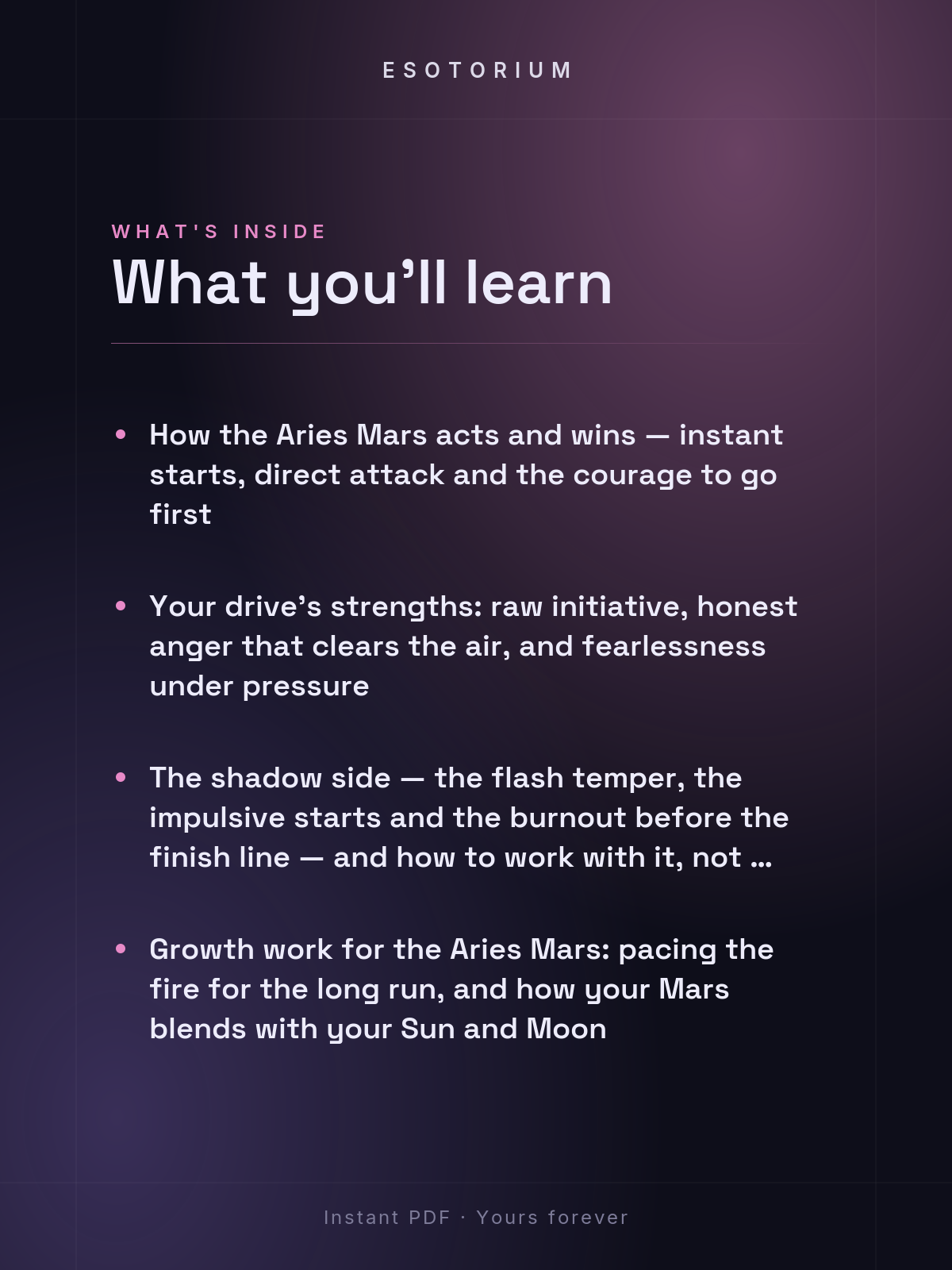 Mars in Aries — Meaning in Your Birth Chart — What's inside