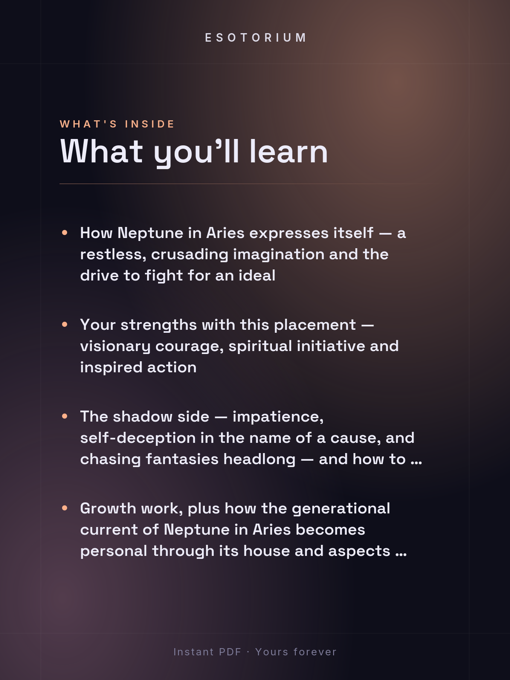 Neptune in Aries — Meaning in Your Birth Chart — What's inside