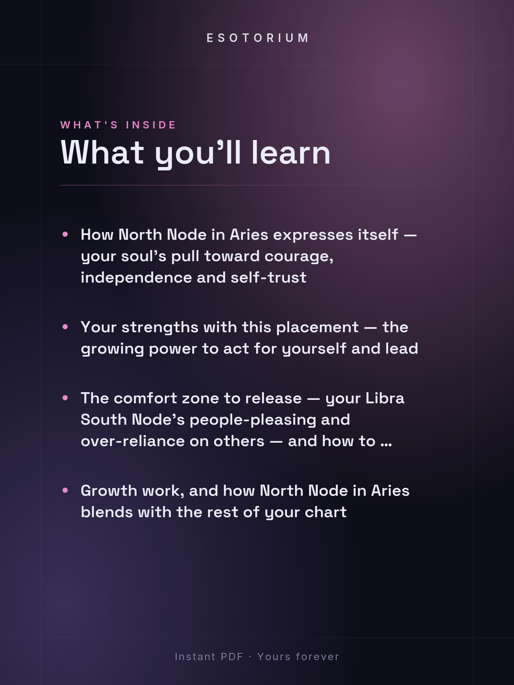 North Node in Aries — Meaning in Your Birth Chart — What's inside