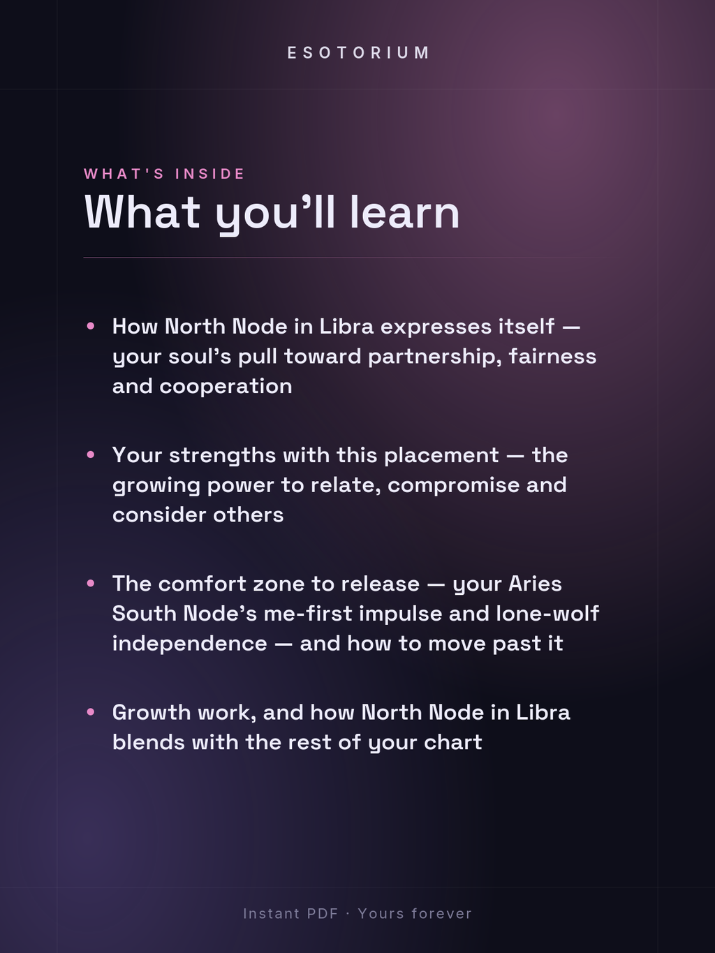 North Node in Libra — Meaning in Your Birth Chart — What's inside