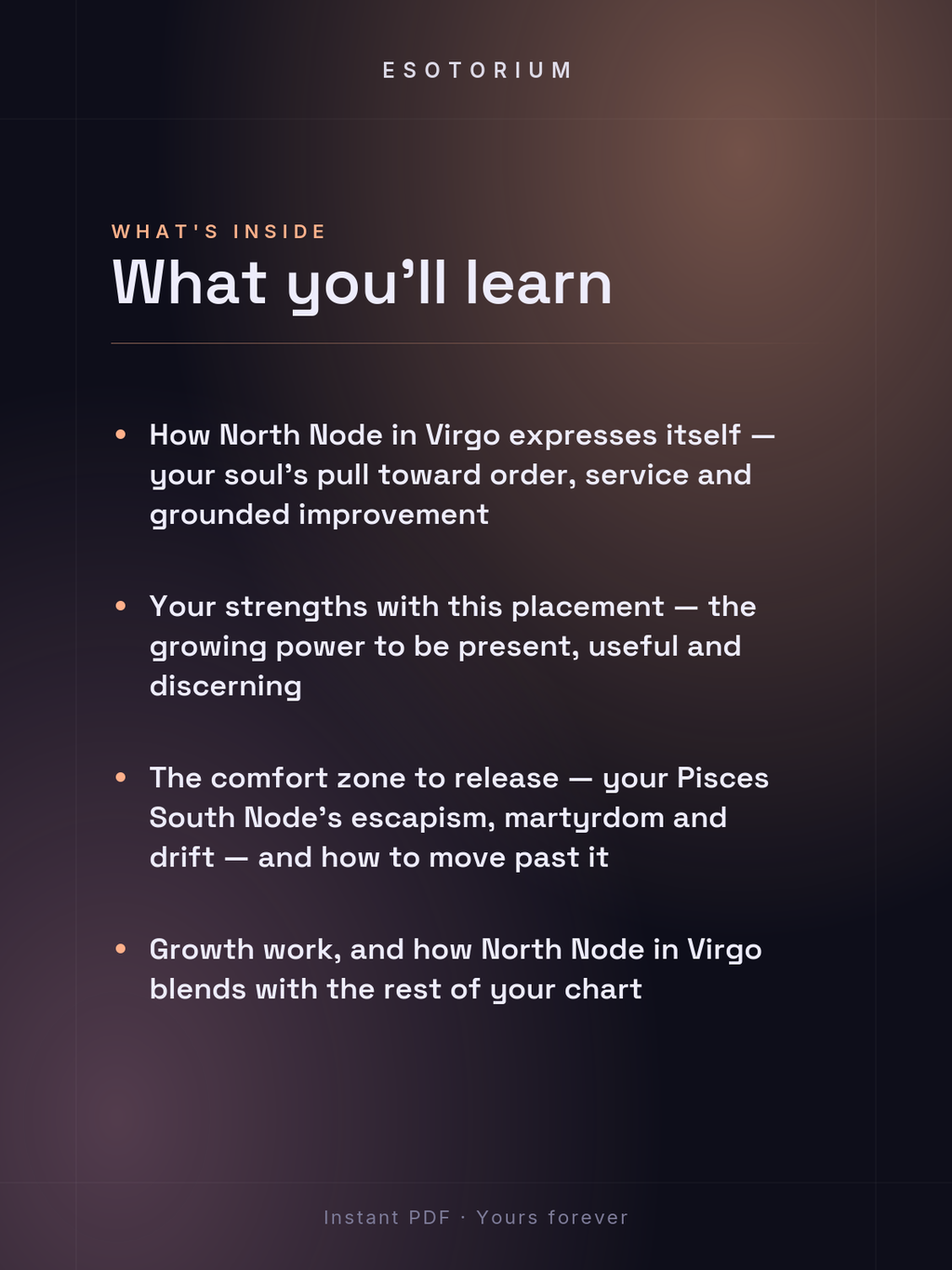 North Node in Virgo — Meaning in Your Birth Chart — What's inside