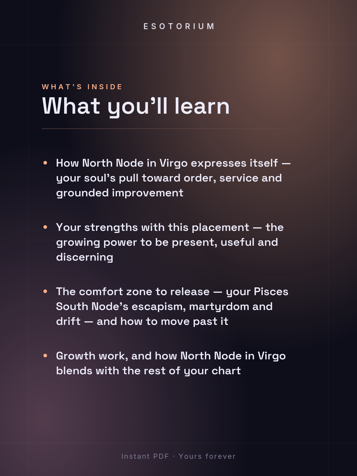 North Node in Virgo — Meaning in Your Birth Chart — What's inside