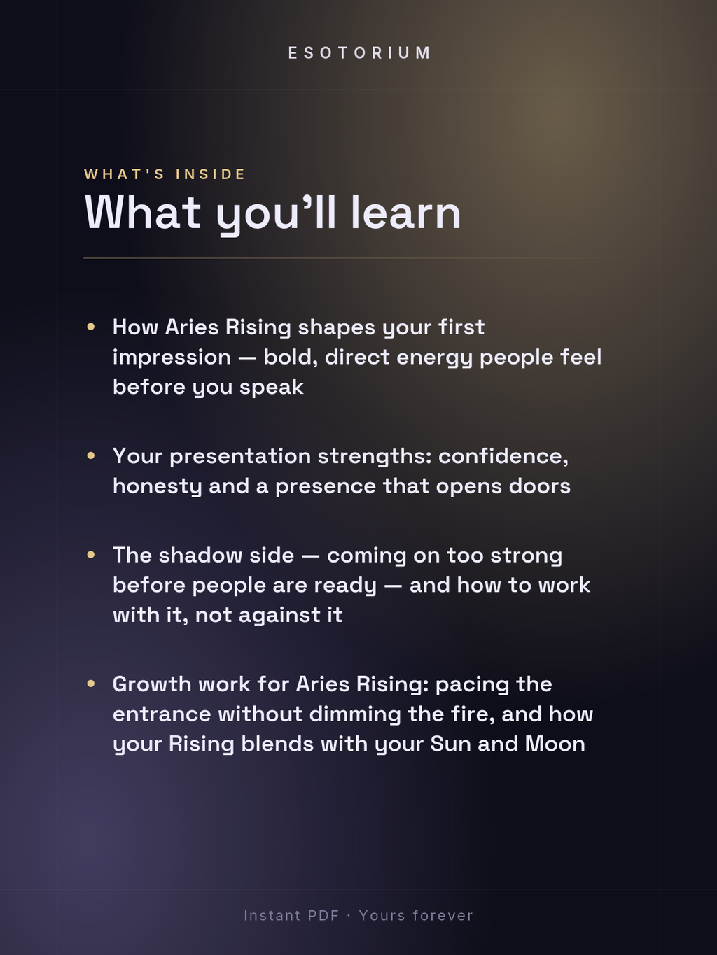 Rising in Aries — Meaning in Your Birth Chart — What's inside