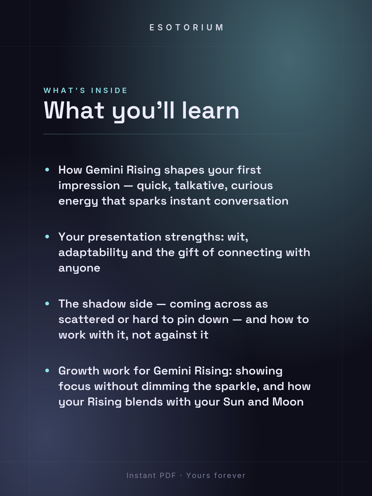 Rising in Gemini — Meaning in Your Birth Chart — What's inside