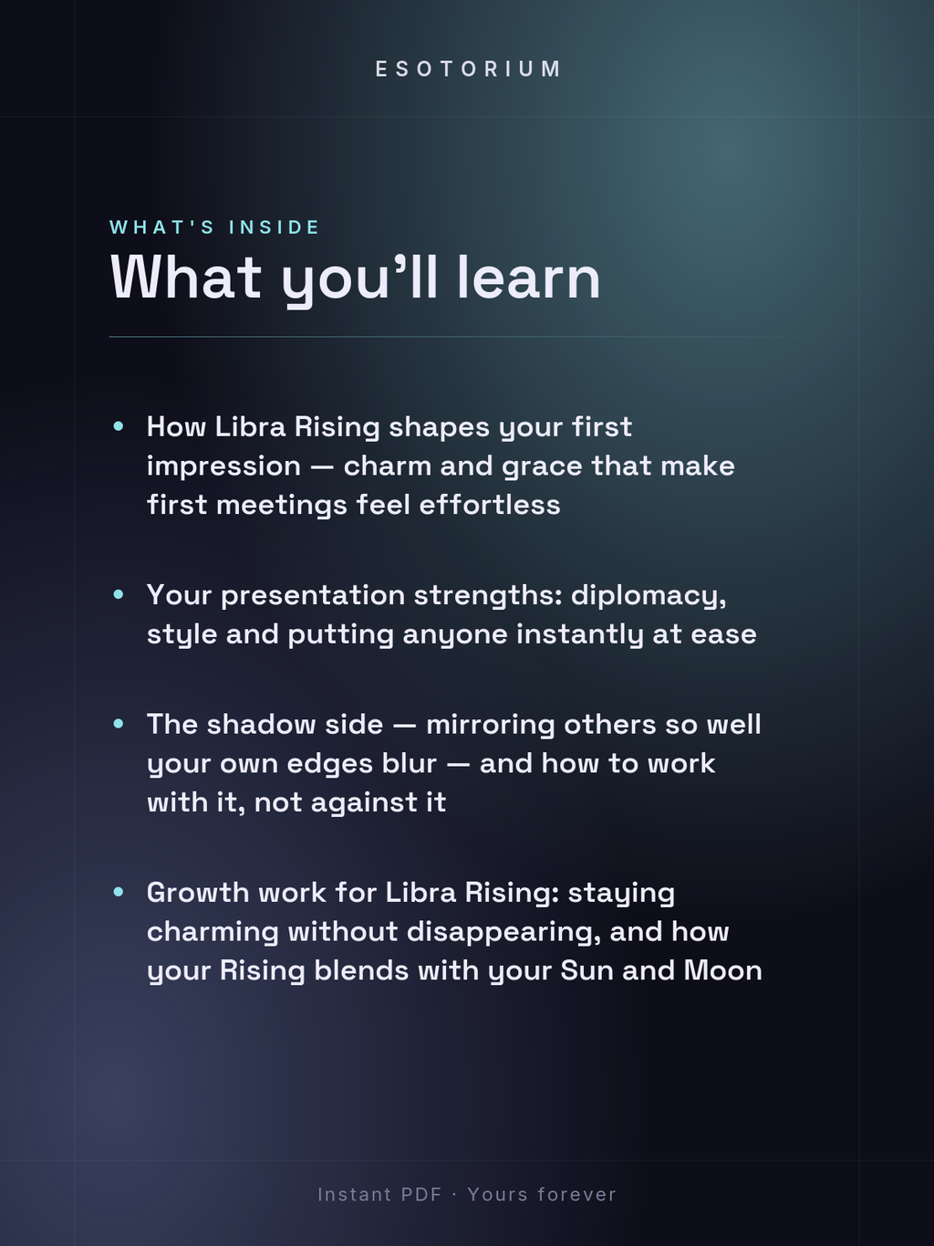 Rising in Libra — Meaning in Your Birth Chart — What's inside