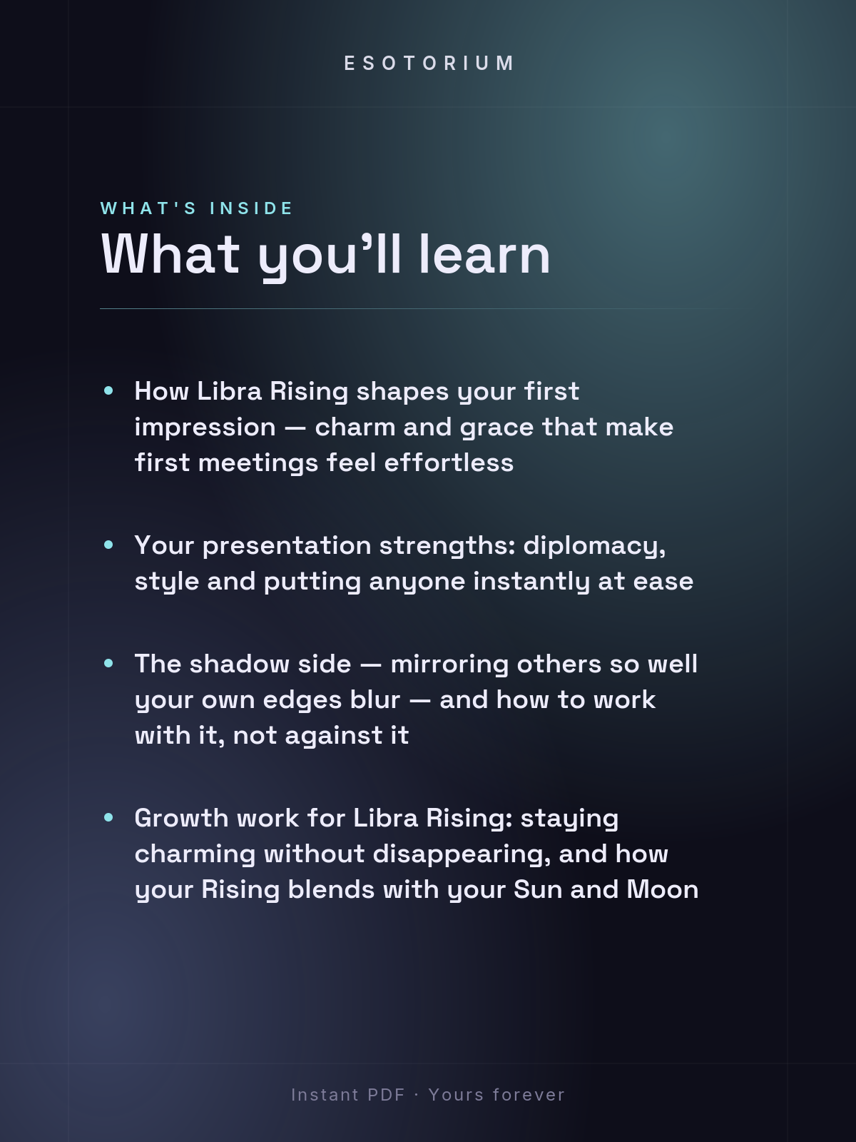 Rising in Libra — Meaning in Your Birth Chart — What's inside