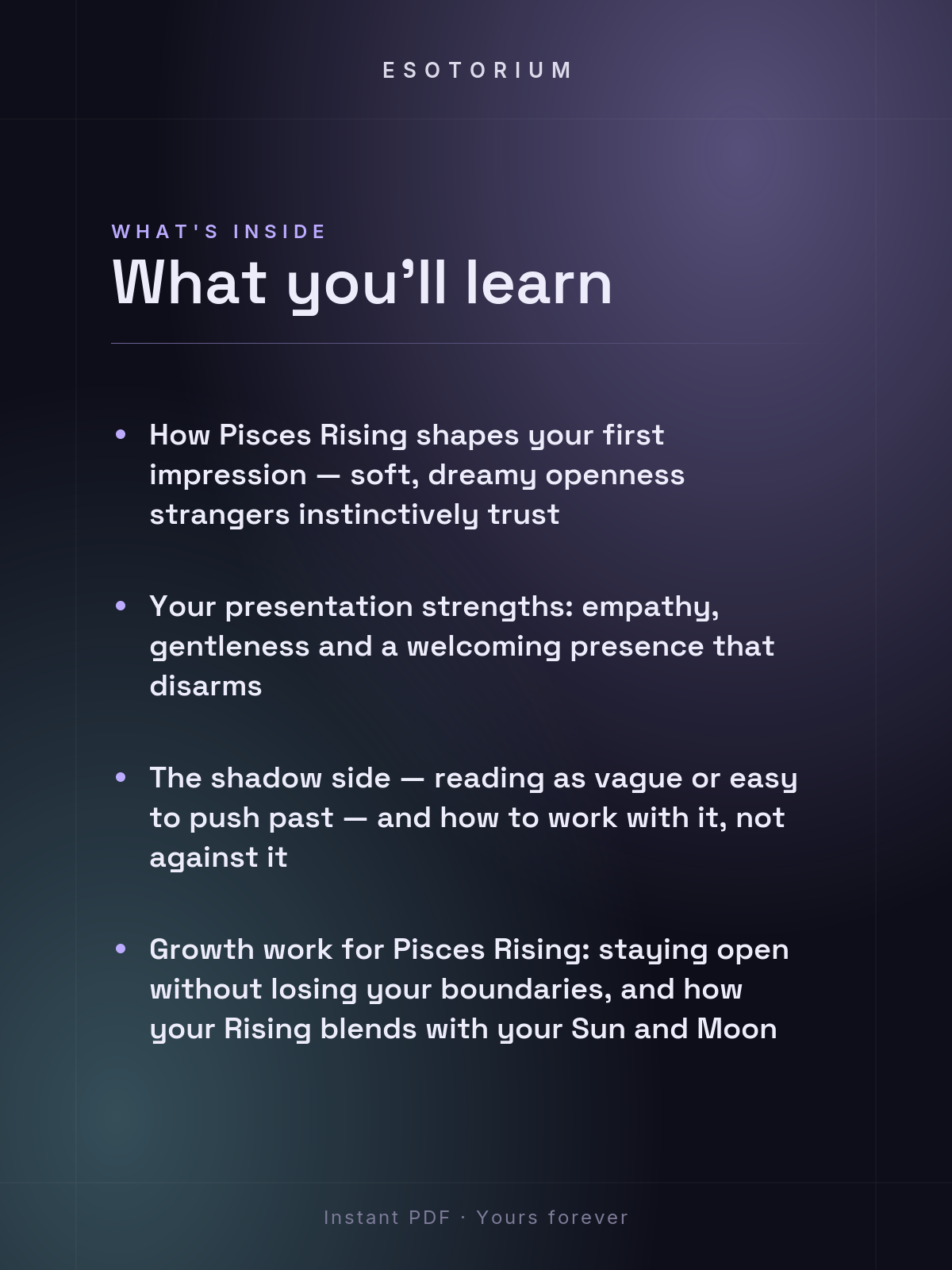 Rising in Pisces — Meaning in Your Birth Chart — What's inside