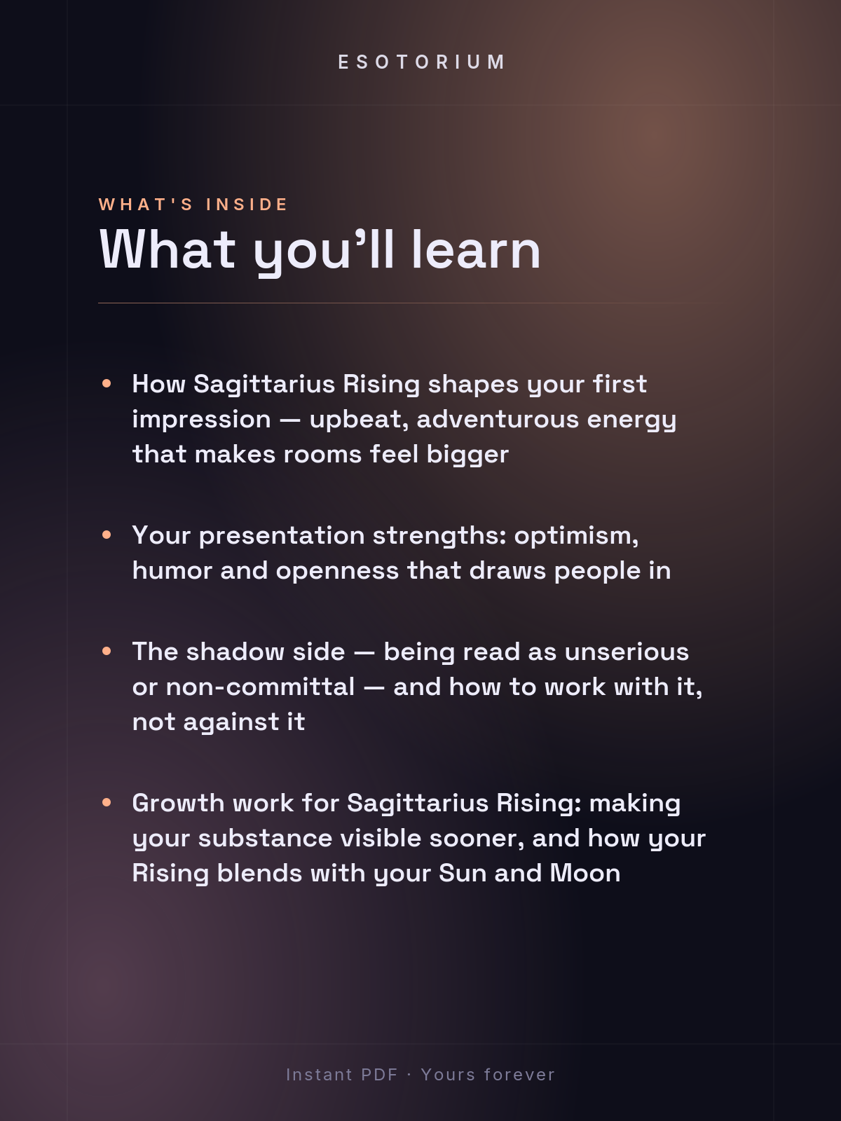 Rising in Sagittarius — Meaning in Your Birth Chart — What's inside