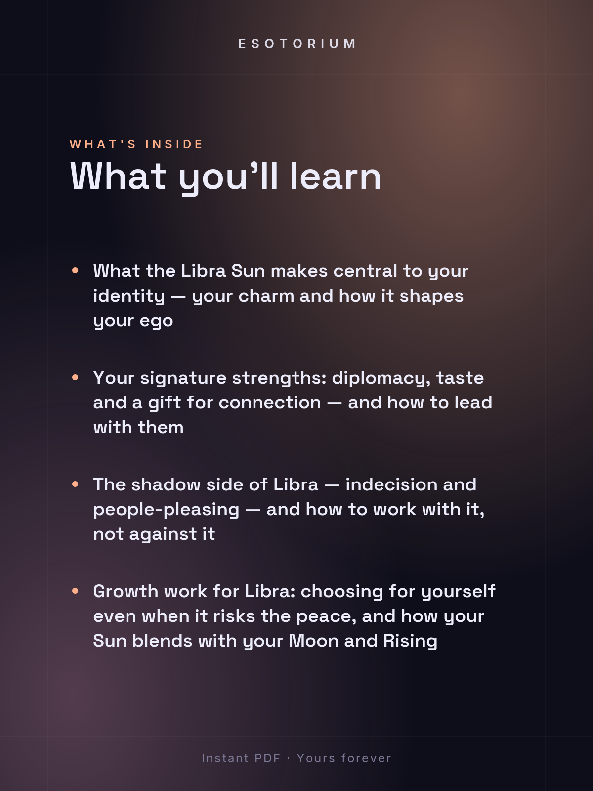 Sun in Libra — Meaning in Your Birth Chart — What's inside