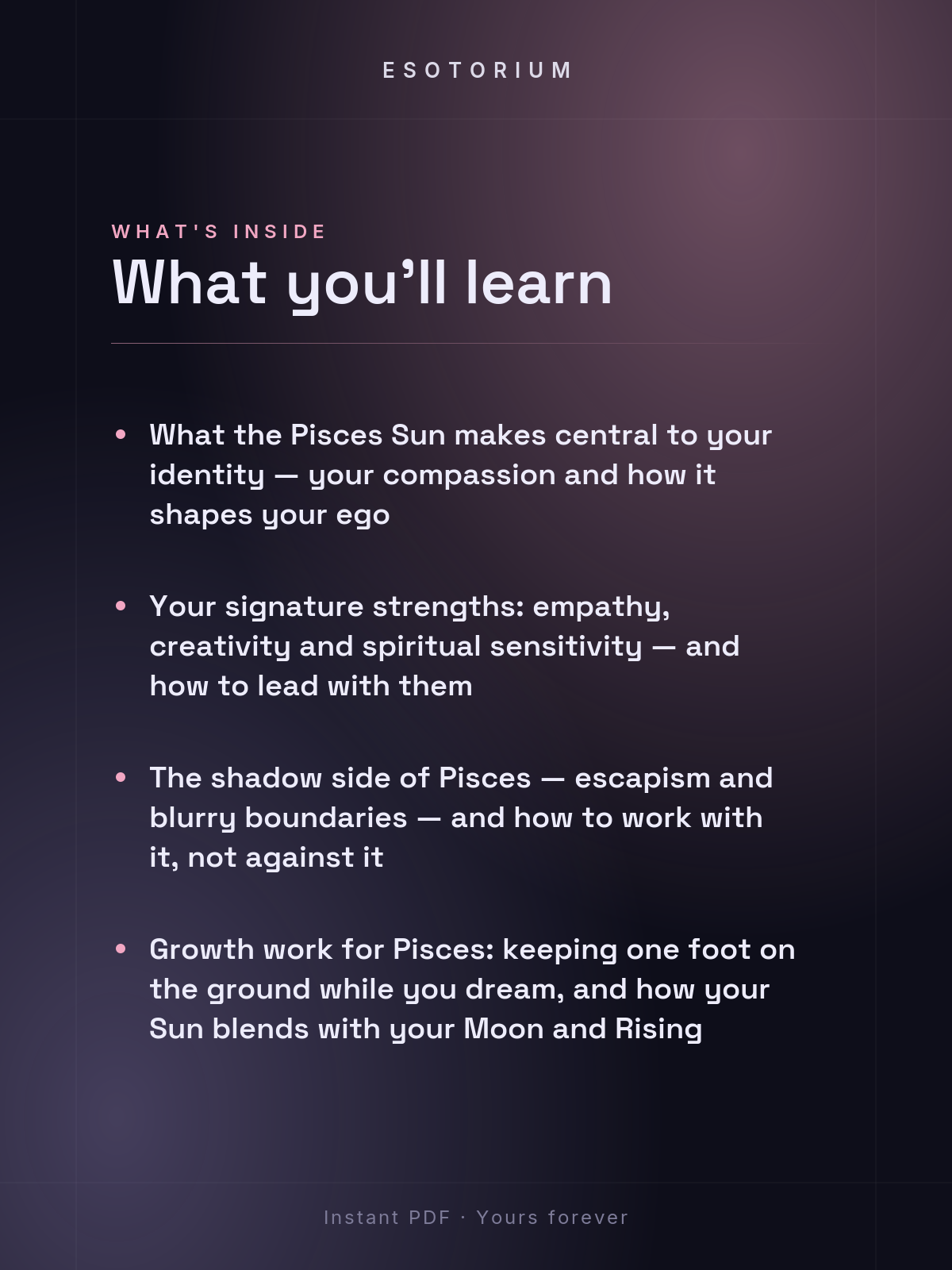 Sun in Pisces — Meaning in Your Birth Chart — What's inside