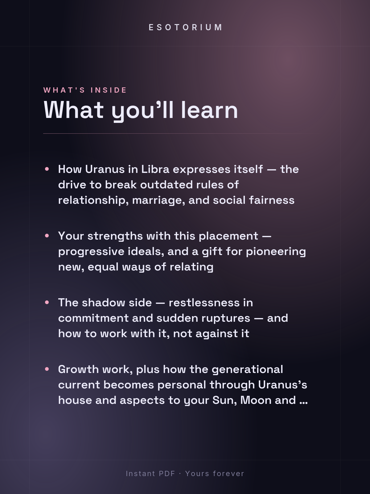 Uranus in Libra — Meaning in Your Birth Chart — What's inside
