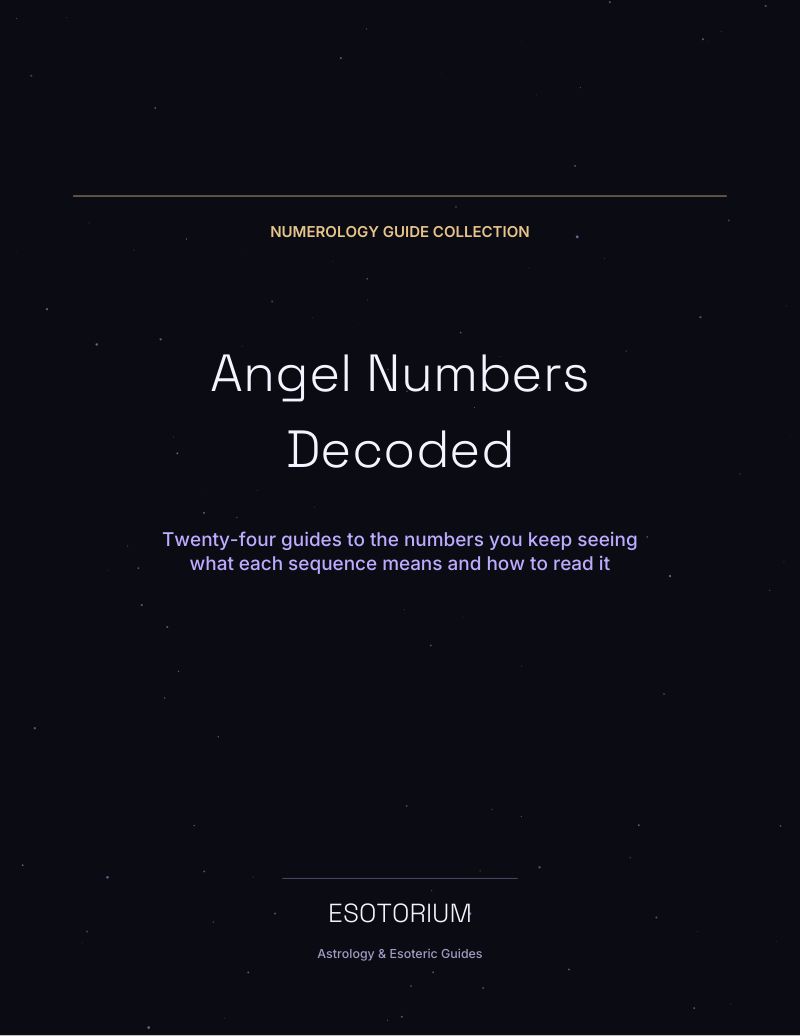 Cover of the Angel Numbers Decoded guide bundle