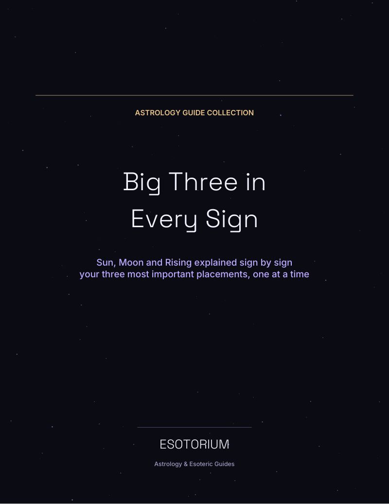 Cover of the Big Three in Every Sign guide bundle