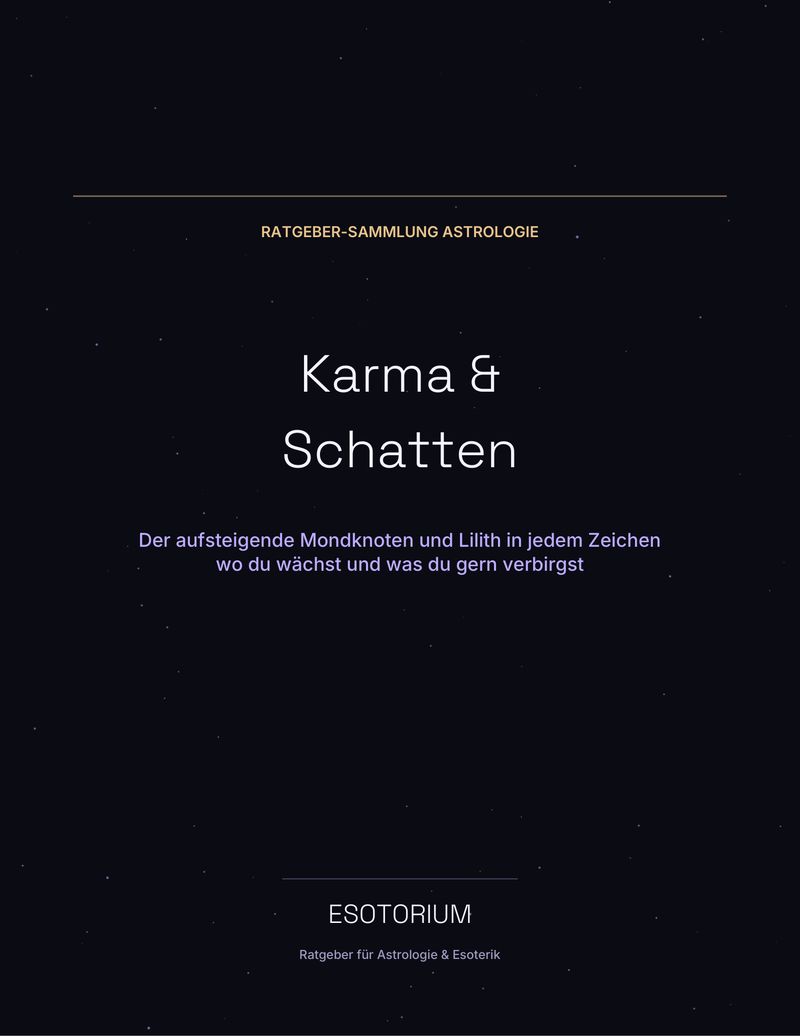 Deckblatt des Ratgeber-Pakets „Karma & Schatten“