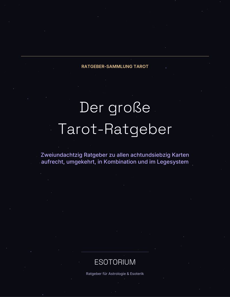 Deckblatt des Pakets „Der große Tarot-Ratgeber“