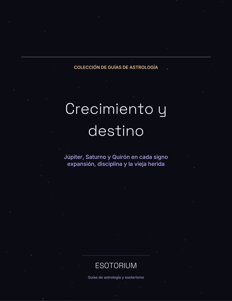 Portada del paquete de guías «Crecimiento y destino»