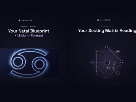 Covers of the Natal Blueprint and the Destiny Matrix Reading